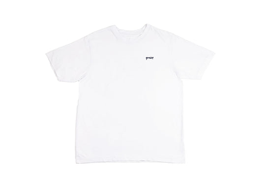 Crew WHITE T-Shirt with backprint